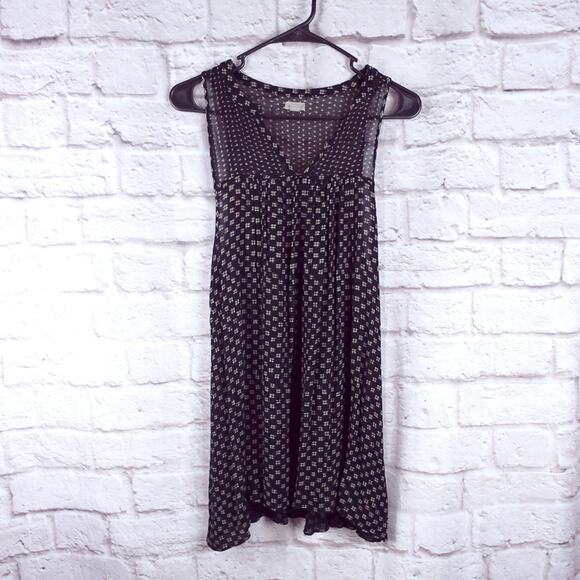 Ecote small sheer tank top blouse shirt - Picture 1 of 12